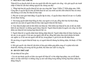 Thông tư 81/TANDTC hướng dẫn giải quyết các tranh chấp thừa kế