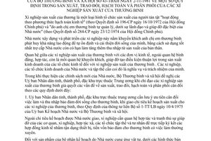 Thông tư 43-TBXH quy định sản xuất trao đổi, hạch toán phân phối xí nghiệp sản xuất của thương binh