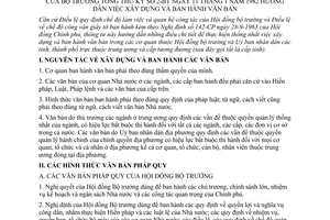 Thông tư 02-BT xây dựng ban hành văn bản