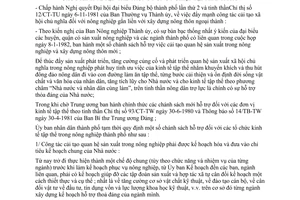 Thông tư 06/TT-UB quy định tạm thời  chánh sách hỗ trợ  các tổ chức kinh tế tập thể trong nông nghiệp