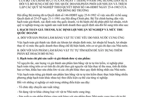 Thông tư 21-TC/CNA chế độ thu quốc doanh phân phối lợi nhuận trích lập quỹ xí nghiệp sửa đổi Quyết định 146-HĐBT