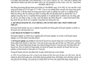 Thông tư 27-TC/TNVT chế độ lợi nhuận xí nghiệp cung ứng vật tư, thương nghiệp, dịch vụ