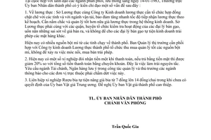 Thông báo 08/TB-UB quản lý thị trường