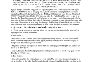 Thông tư 3-NH/TT chế độ tín dụng tiền tệ, thanh toán lãi suất phân biệt xí nghiệp hoạt động tốt hoặc yếu kém hướng dẫn Quyết định 33-NH/QĐ