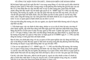 Chỉ thị 58-HĐBT công tác kiện toàn tổ chức tinh giản biên chế hành chính