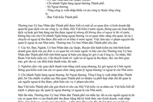 Công văn 2445/UB  quản lý ngoại tệ