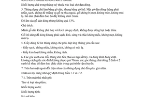 Tiêu chuẩn Việt Nam TCVN 1457:1983 về chè đen, chè xanh - bao gói, ghi nhãn, vận chuyển và bảo quản do Chủ nhiệm Ủy ban Khoa học và Kỹ thuật Nhà nước ban hành