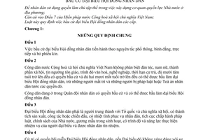 Luật bầu cử đại biểu Hội đồng nhân dân 1983 13-LCT/HĐNN7