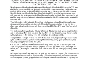 Thông tư 1-TT_LB quan hệ giữa hai ngành kiểm sát và công an công tác điều tra kiểm sát điều tra