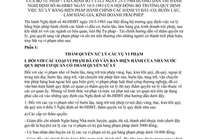 Thông tư liên tịch 1/TTLT xử lý hành chính buôn lậu hàng giả, kinh doanh trái phép