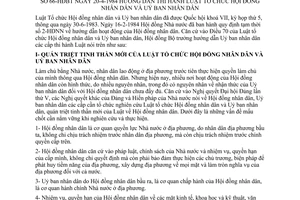 Thông tư 66-HĐBT hướng dẫn Luật Tổ chức Hội đồng nhân dân Uỷ ban nhân dân