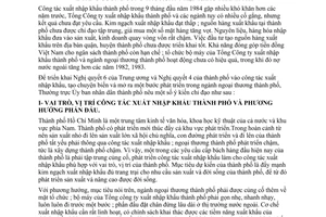 Chỉ thị 41/CT-UB tăng cường công tác xuất nhập khẩu