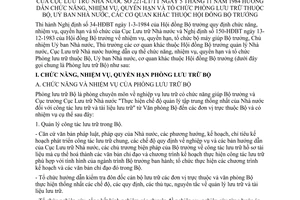 Thông tư 221-LT/TT hướng dẫn chức năng nhiệm vụ quyền hạn tổ chức Phòng lưu trữ thuộc Bộ, Uỷ ban Nhà nước, cơ quan khác thuộc Hội đồng Bộ trưởng