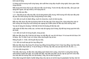 Tiêu chuẩn Việt Nam TCVN 3973:1984 về muối ăn (natri clorua) - phương pháp thử do Chủ nhiệm Ủy ban Khoa học và Kỹ thuật Nhà nước ban hành
