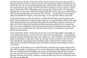 Chỉ thị 154-CT công tác phòng chống lụt, bão năm 1985