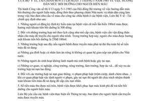 Thông tư liên tịch 8-TT/LB hướng dẫn mức bồi dưỡng người hiến máu