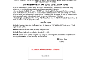 Quyết định 102-UBXD 1 tiêu chuẩn Nhà nước TCVN 4038-85, Thoát nước Thuật ngữ và định nghĩa.