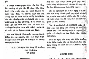 Quyết định 112-UBXD 1 tiêu chuẩn Nhà nước TCVN 4057-85