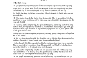 Tiêu chuẩn Việt Nam TCVN 4055:1985 về tổ chức thi công do Chủ nhiệm Ủy ban xây dựng cơ bản Nhà nước ban hành