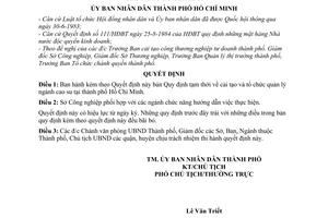 Quyết định 239/QĐ-UB quy định tạm thời cải tạo tổ chức quản lý ngành cao su