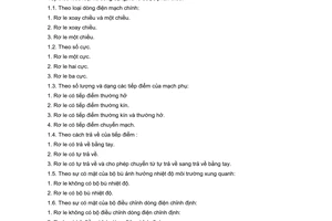 Tiêu chuẩn Việt Nam TCVN 4159:1985 về Rơle dòng điện nhiệt - Yêu cầu kỹ thuật do Ủy ban Khoa học và Kỹ thuật Nhà nước ban hành