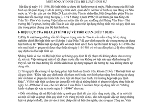 Nghị quyết 02-HĐTP-TANDTC/QĐ hướng dẫn áp dụng quy định Bộ Luật Hình sự