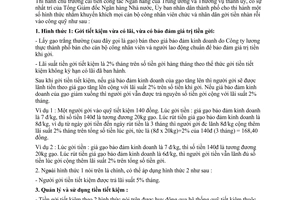 Chỉ thị 05/CT-UB huy động tiền gởi tiết kiệm