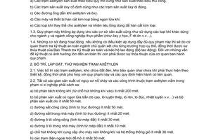 Tiêu chuẩn Việt Nam TCVN 4245:1986 về Quy phạm kỹ thuật an toàn và vệ sinh trong sản xuất - Sử dụng axêtylen, oxy để gia công kim loại do Ủy ban Khoa học và Kỹ thuật Nhà nước ban hành