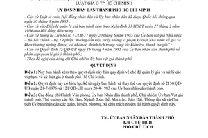Quyết định 55/QĐ-UB  chế độ quản lý giá xử lý các vi phạm  kỷ luật giá