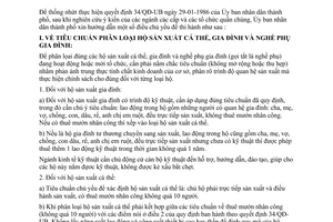 Công văn 1811/UB  hướng dẫn thực hiện Quyết định 34/QĐ-UB tổ chức quản lý và vận dụng chánh sách Tiểu thủ công nghiệp cá thể, gia đình