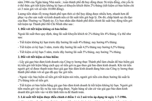 Công văn 2125/UB điều chỉnh lãi suất huy động tiền gởi tiết kiệm tại thành phố Hồ Chí Minh