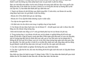 Công văn 2400/UB hạch toán khoản chi phí