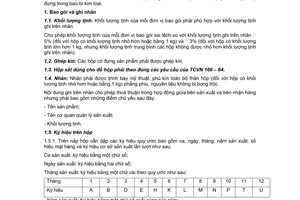 Tiêu chuẩn Việt Nam TCVN 167:1986 về đồ hộp - bao gói, ghi nhãn, vận chuyển và bảo quản