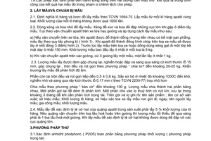 Tiêu chuẩn Việt Nam TCVN 180:1986 về quặng apatit - phương pháp thử do Chủ nhiệm Ủy ban Khoa học và Kỹ thuật Nhà nước ban hành