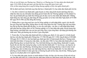 Chỉ thị 26/CT-UB  kiên quyết quản lý giá mua bán thịt heo ở thành phố trong thời gian trước mắt