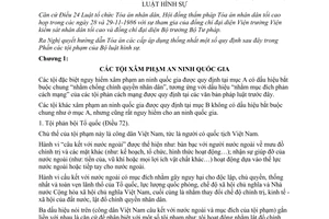 Nghị quyết 04-HĐTPTANDTC/NQ hướng dẫn áp dụng quy định trong phần các tội phạm của Bộ luật Hình sự