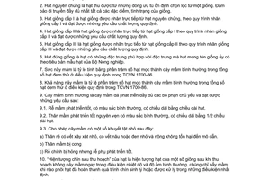 Tiêu chuẩn Việt Nam TCVN 1699:1986 về hạt giống lúa - thuật ngữ và định nghĩa