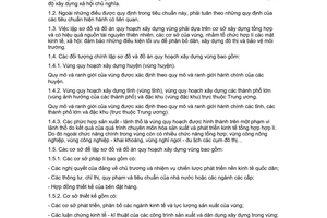 Tiêu chuẩn quốc gia TCVN 4417:1987 về Quy trình lập sơ đồ và đồ án quy hoạch xây dựng vùng