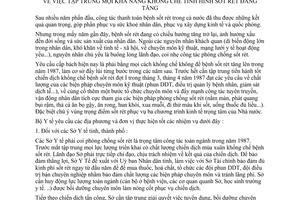 Chỉ thị 4-BYT/CT tập trung khả năng khống chế tình hình sốt rét đang tăng