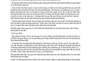 Công văn 3010/UB quản lý thu thuế trên khâu lưu thông