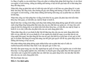 Nghị định thư Montreal 1987 các chất làm suy giảm tầng ôzôn được điều chỉnh