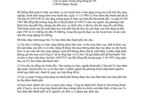 Công văn 4379/UB  tăng cường quản lý thép vụn