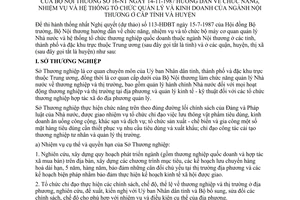 Thông tư 16-NT  chức năng nhiệm vụ hệ thống tổ chức quản lý kinh doanh ngành nội thương cấp tỉnh huyện