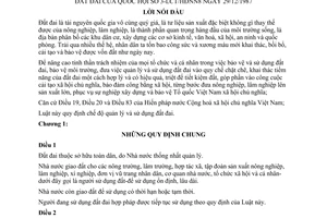 Luật Đất đai 1987 3-LCT/HĐNN8