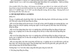 Thông tư 1-LĐTBXH/TT hướng dẫn quyết định 217-HĐBT Hội đồng bộ trưởng lao động tiền lương xã hội