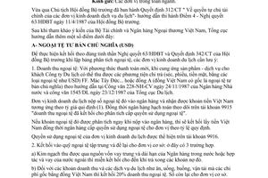 Công văn170/DL  hướng dẫn thêm quyền tự chủ tài chính đơn vị kinh doanh dịch vụ du lịch