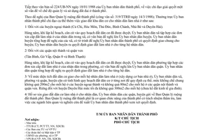 Công văn 1435/UB giao đất khu dân cư cho nhân dân đến làm nhà ở