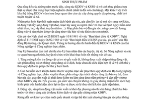 Chỉ thị 39/UB-CT 1988 tăng cường kiểm dịch động vật kiểm soát sát sinh vệ sinh thực phẩm Bến Tre