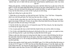 thông tư liên bộ 967-TTLB/NV/TCHQ quy định xử lý xe gắn máy nhập khẩu không qua thủ tục hải quan