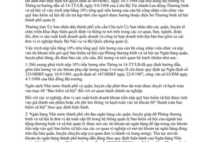 Chỉ thị 31/CT-UB  tổ chức thực hiện thu nộp quỹ bảo hiểm xã hội